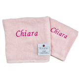 Asciugamano Viso + Ospite 400gr CON RICAMO IN OMAGGIO