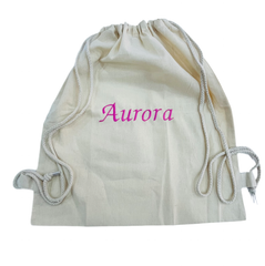 Sacca/Borsa in cotone con RICAMO IN OMAGGIO