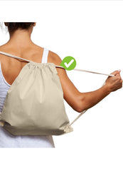 Sacca/Borsa in cotone con RICAMO IN OMAGGIO